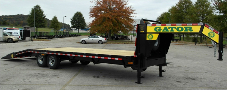 Gooseneck flat bed trailer for sale14k  Craven County,  North Carolina